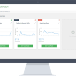 A computer screen showing a dashboard with a number of graphs.