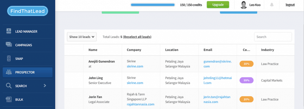 FindThatLead Prospector pales in comparison to GoPinLeads