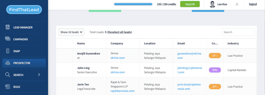 GoPinLeads Review: Instantly Generate Tons of Sales Leads 7 FindThatLead Prospector pales in comparison to GoPinLeads