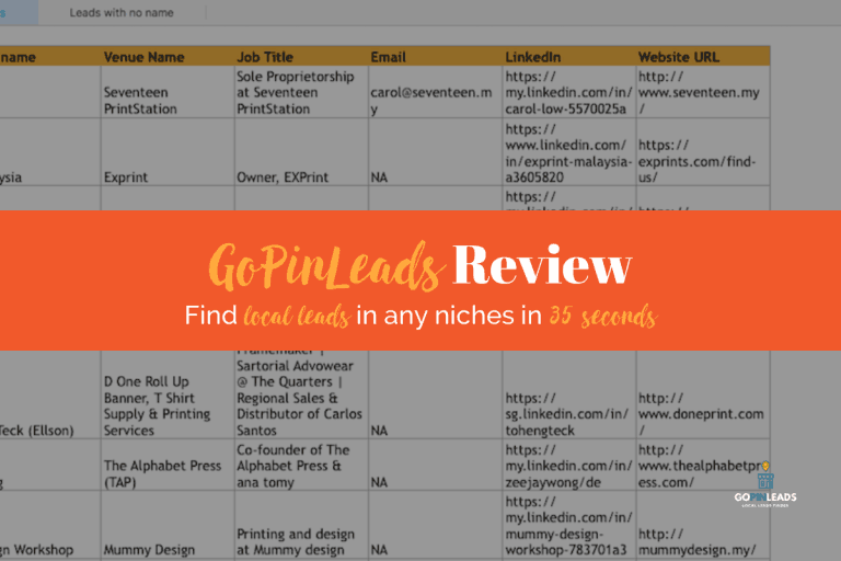 GoPinLeads Review: Instantly Generate Tons of Sales Leads