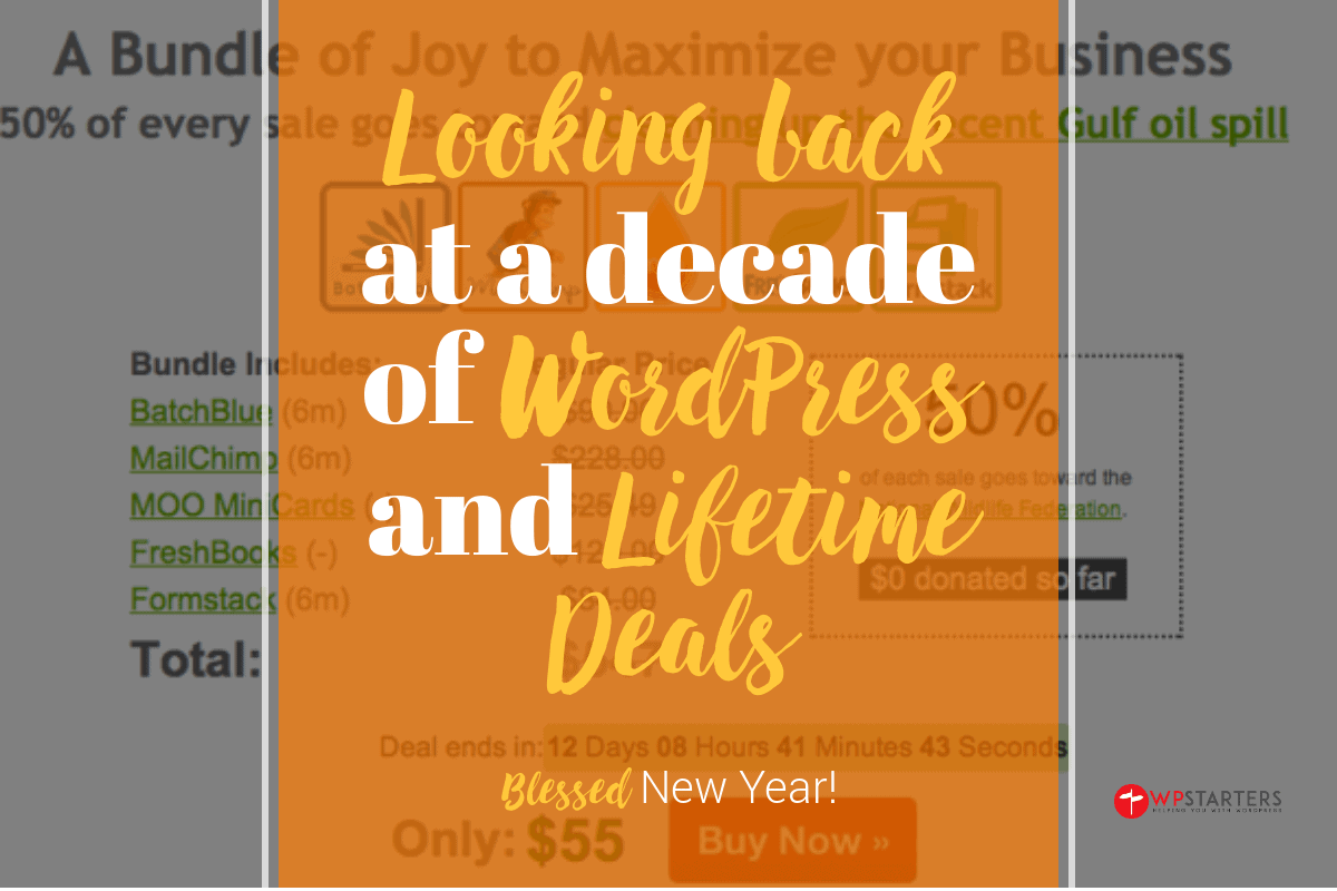 looking back at wordpress and lifetime deals