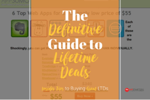 The definitive guide to lifetime deals.