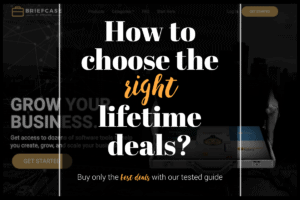How to choose the right lifetime deals?.