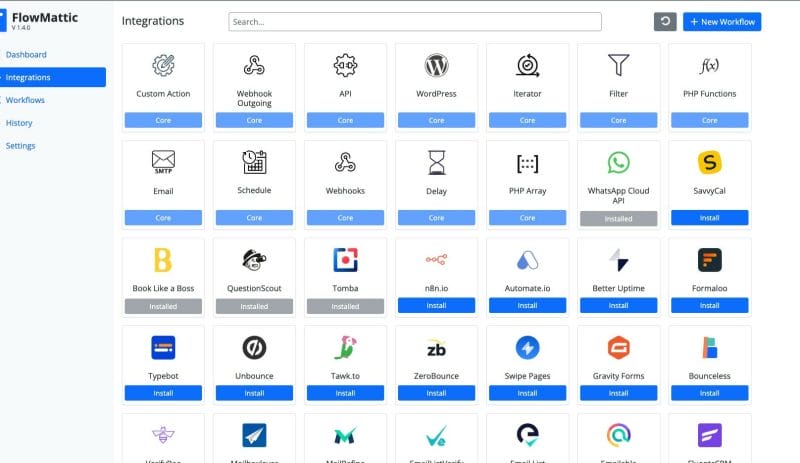 FlowMattic Integrations