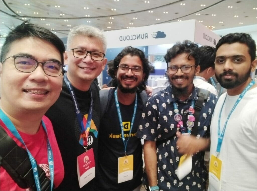 WordCamp Asia 2023 - with Parvez of ThriveDesk and Gijo of FlyingPress