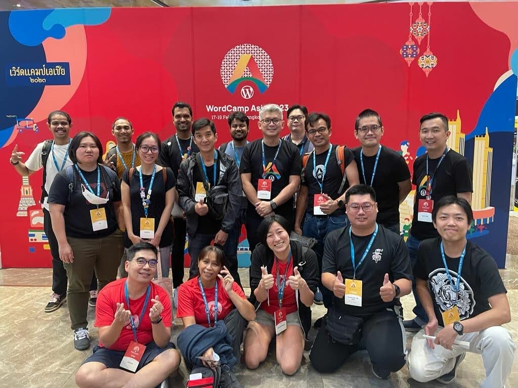 The WordCamp Asia 2023 Malaysian Contingent