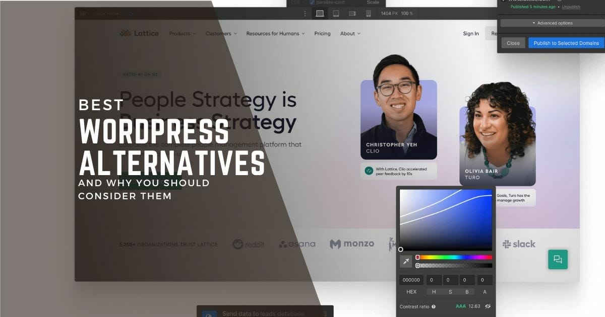 Best WordPress Alternatives & Why You Should Consider Them